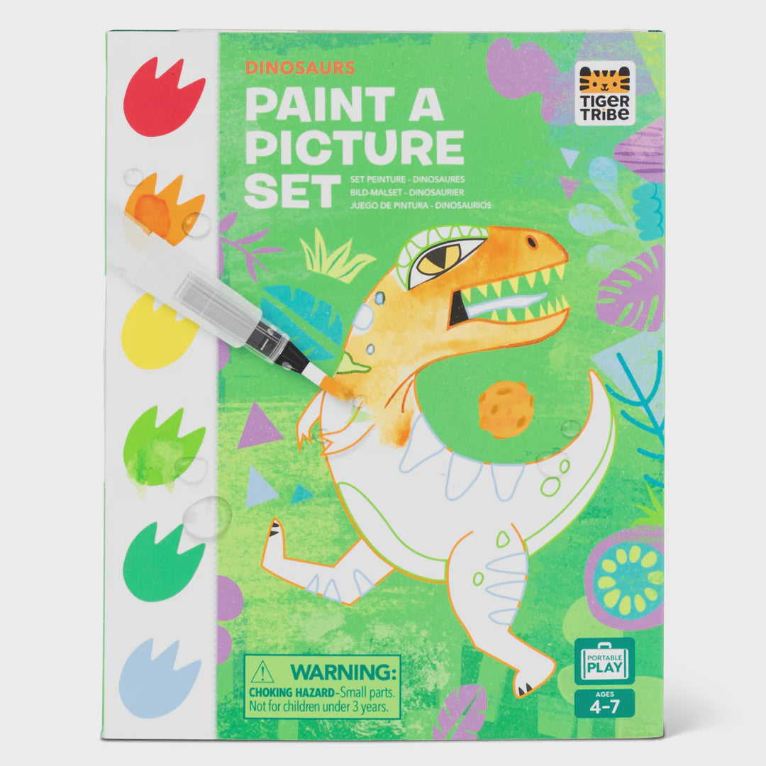 Tiger Tribe - Paint-a-Picture Set - Dinosaurs