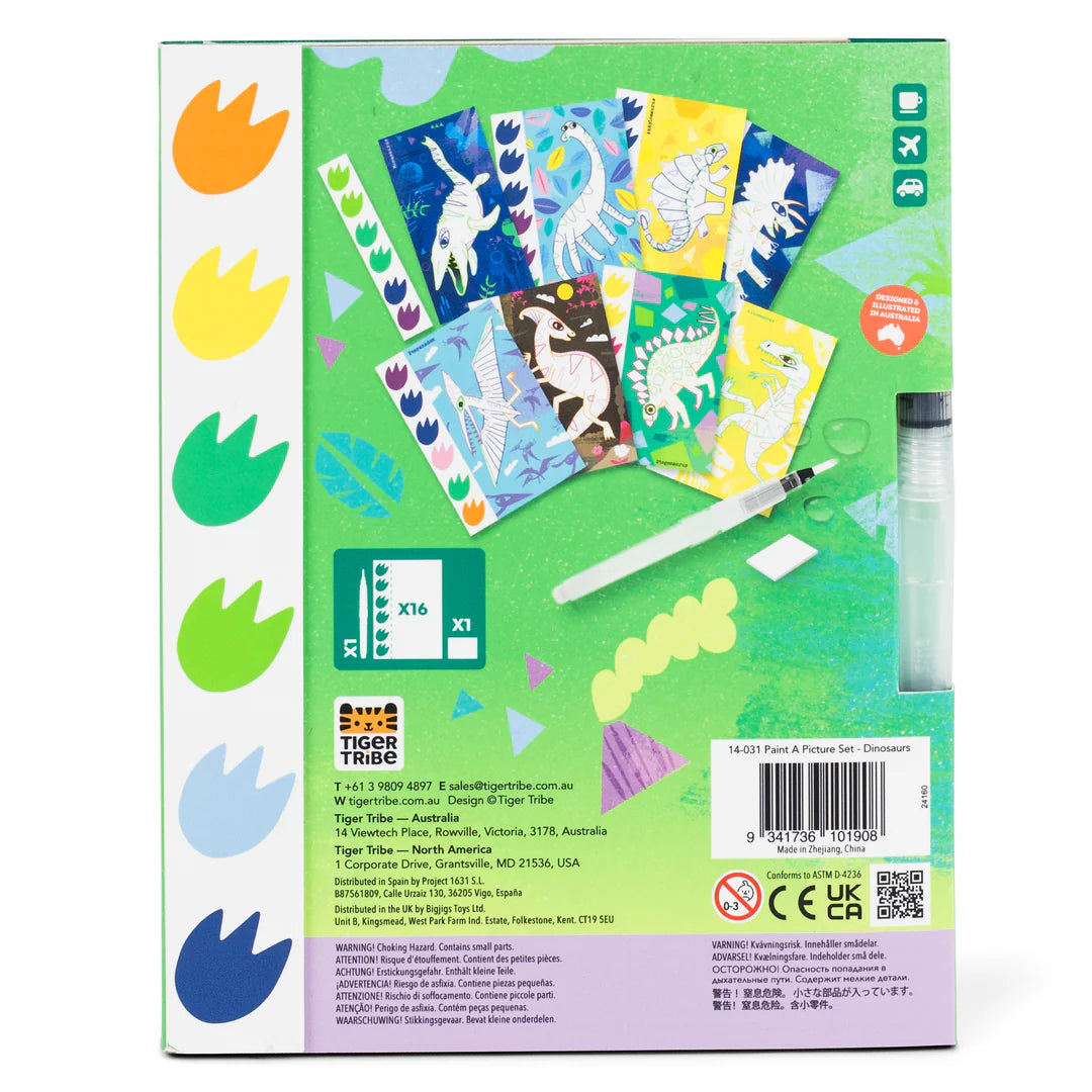 Tiger Tribe - Paint-a-Picture Set - Dinosaurs