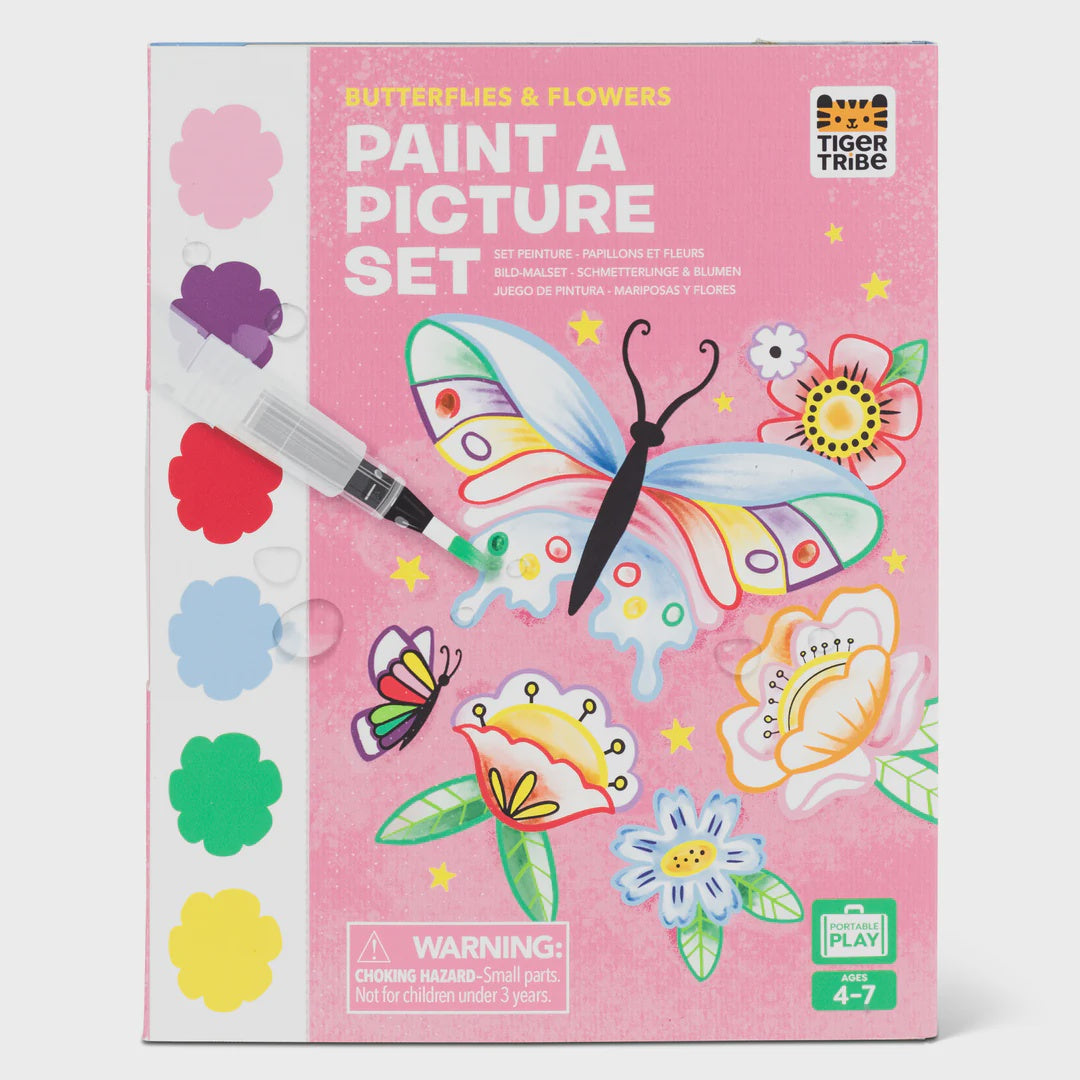 Tiger Tribe - Paint-a-Picture Set - Butterflies