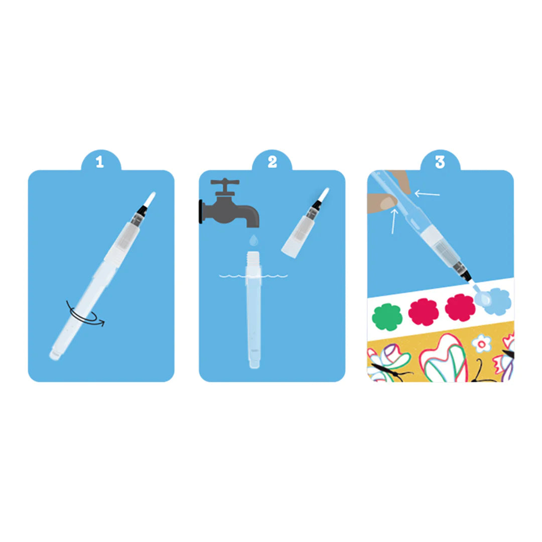 Tiger Tribe - Paint-a-Picture Set - Butterflies