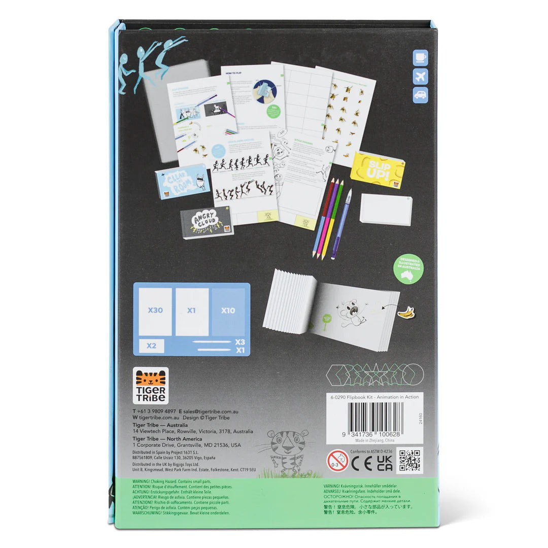 Tiger Tribe - Flipbook Kit - Animation Action