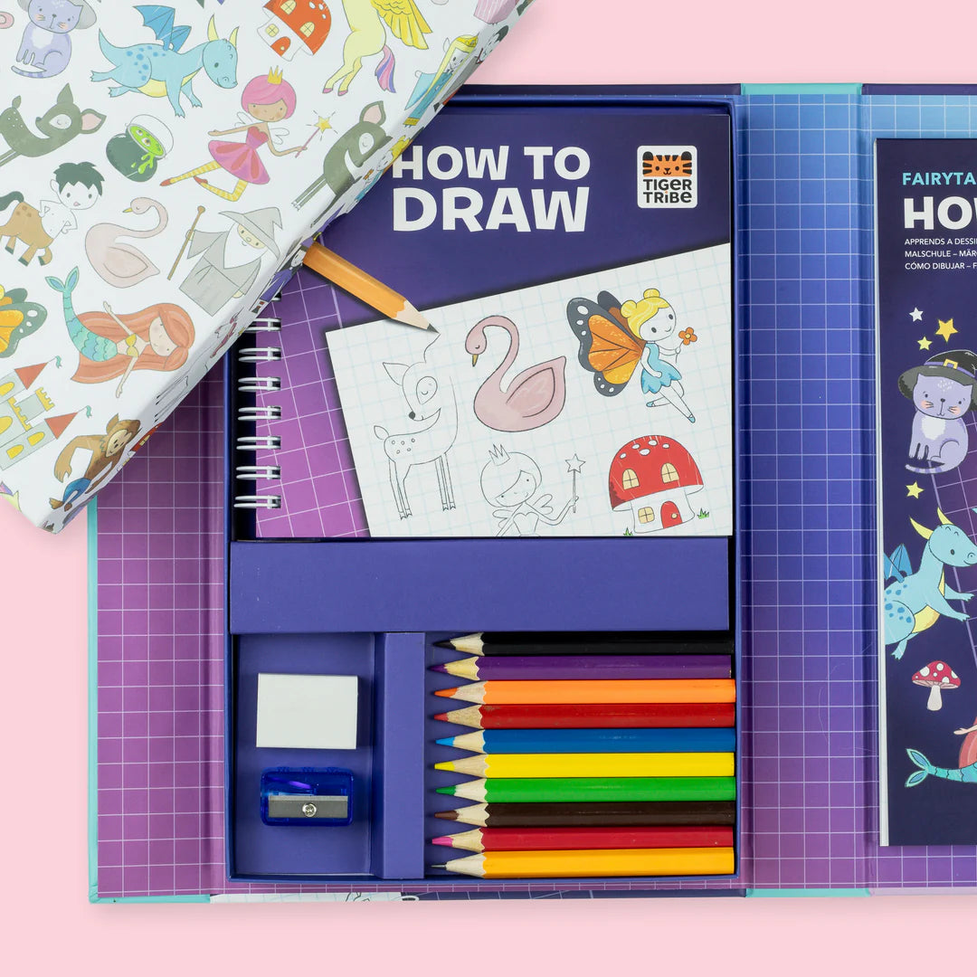 Tiger Tribe - How to Draw - Fairytale Fantasy