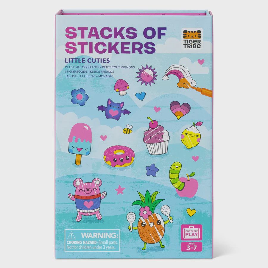 Tiger Tribe - Scented Stacks Of Stickers - Little Cuties