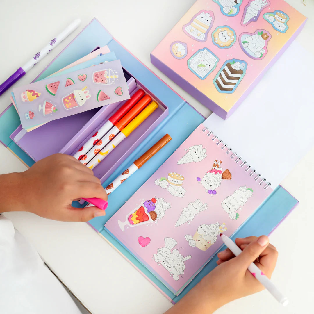 Tiger Tribe - Scented Stacks Of Stickers - Dreamy Desserts