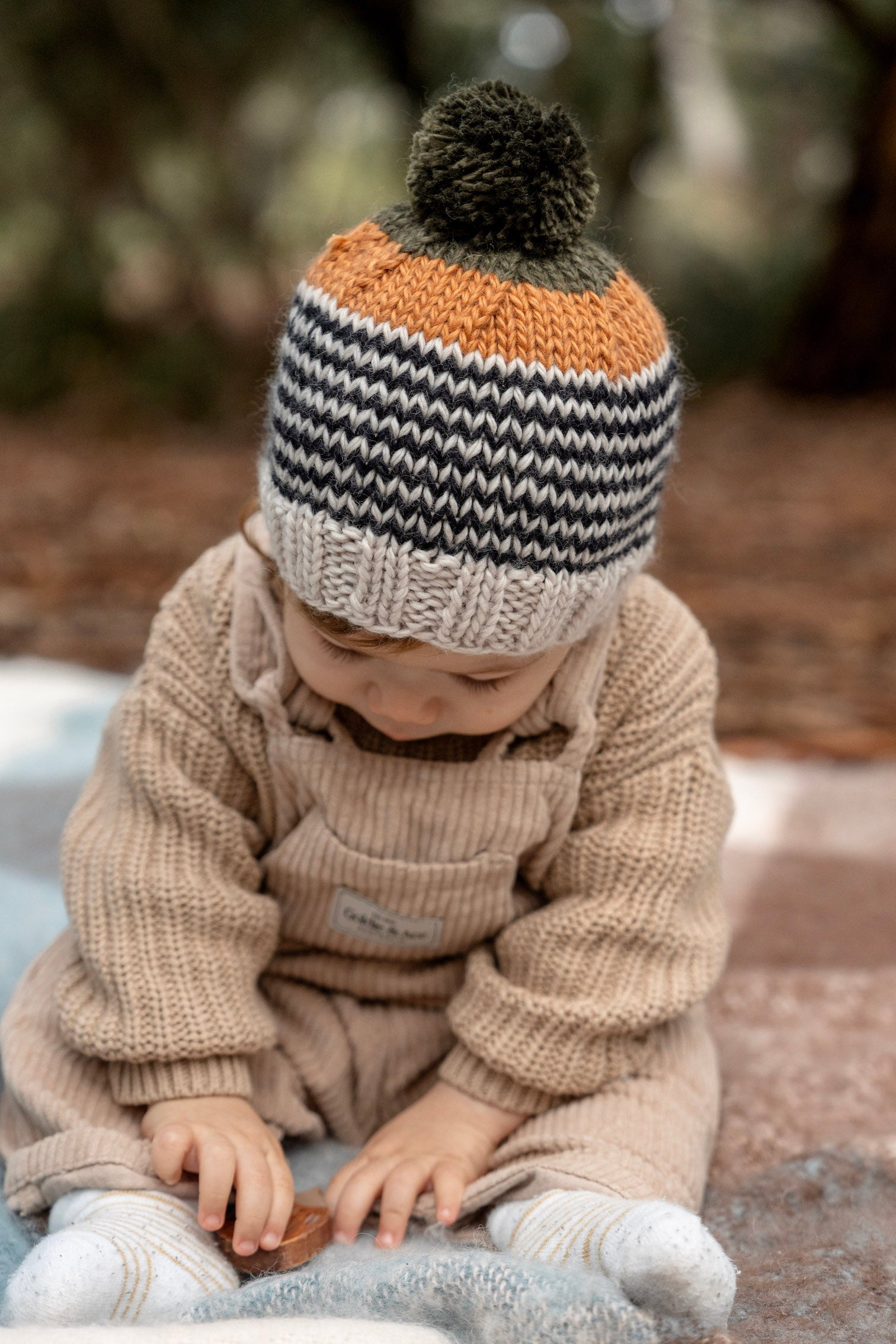 Acorn - Horizon Beanie  - Black Stripe