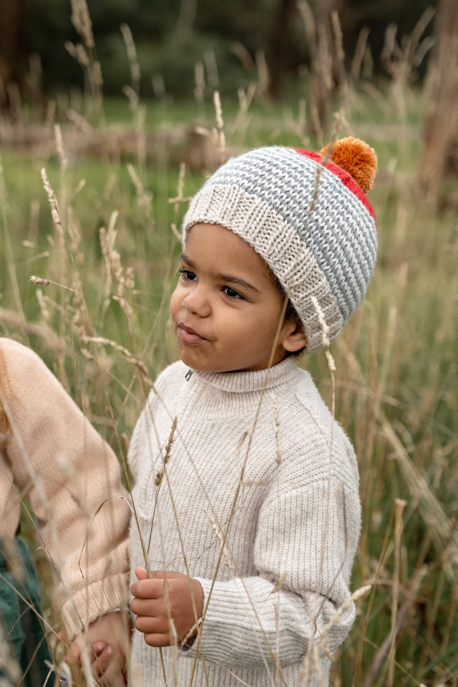 Acorn - Horizon Beanie  - Grey Stripe