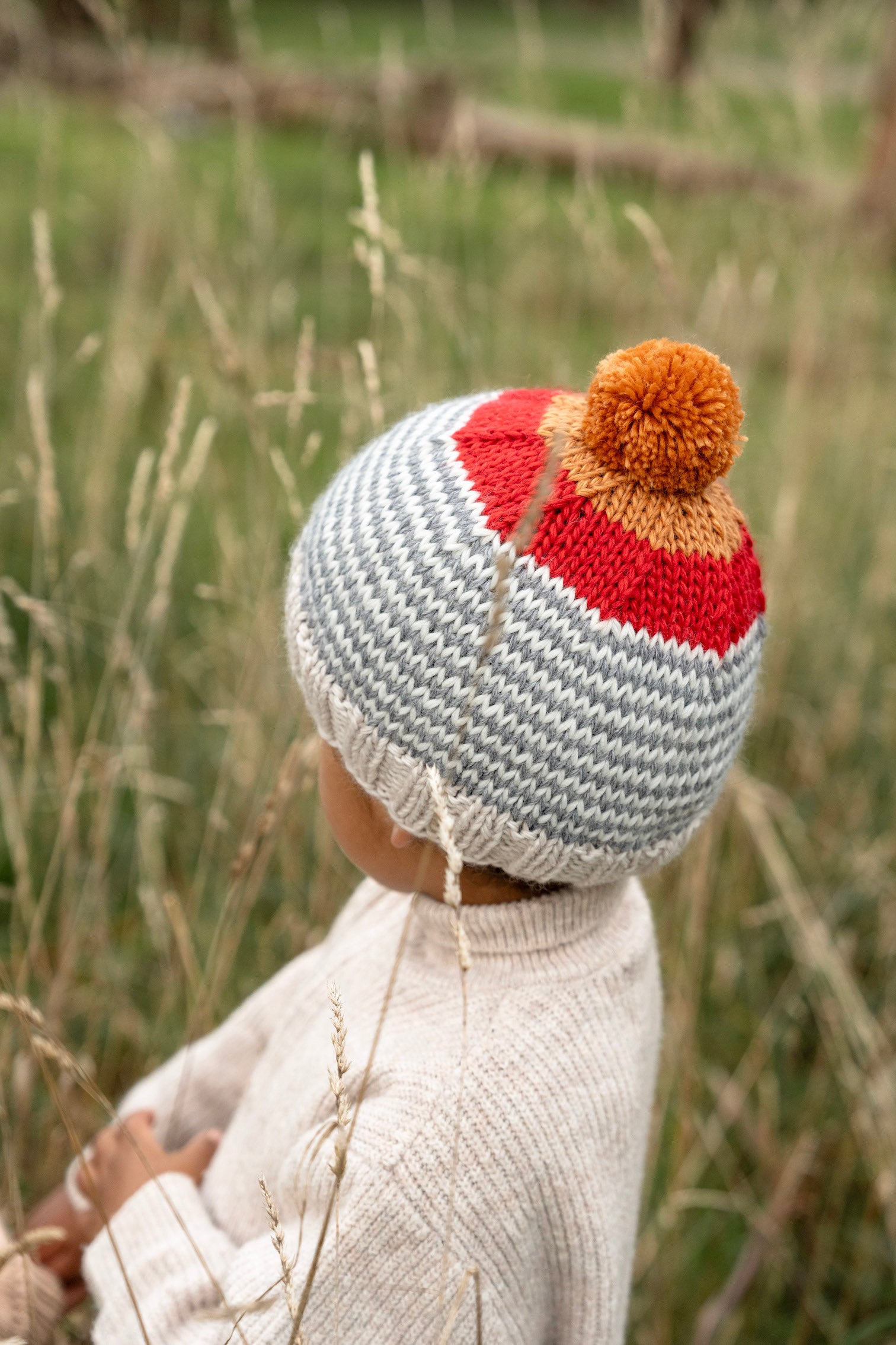 Acorn - Horizon Beanie  - Grey Stripe