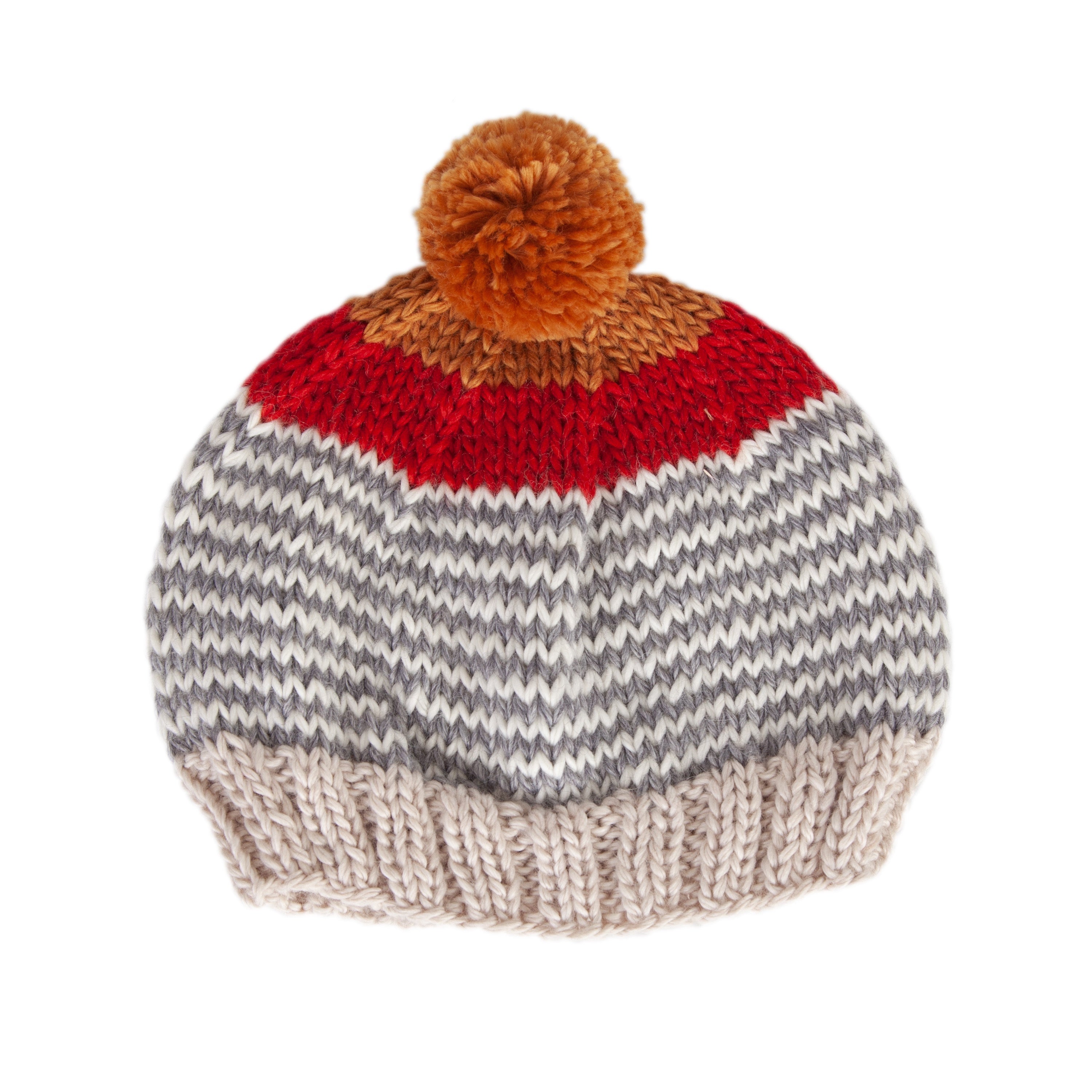 Acorn - Horizon Beanie  - Grey Stripe