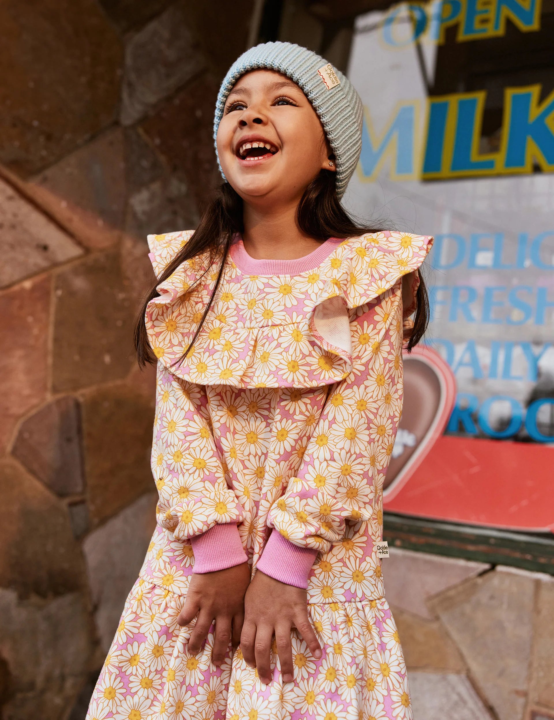 Goldie + Ace - Daisy Meadow Frill Dress