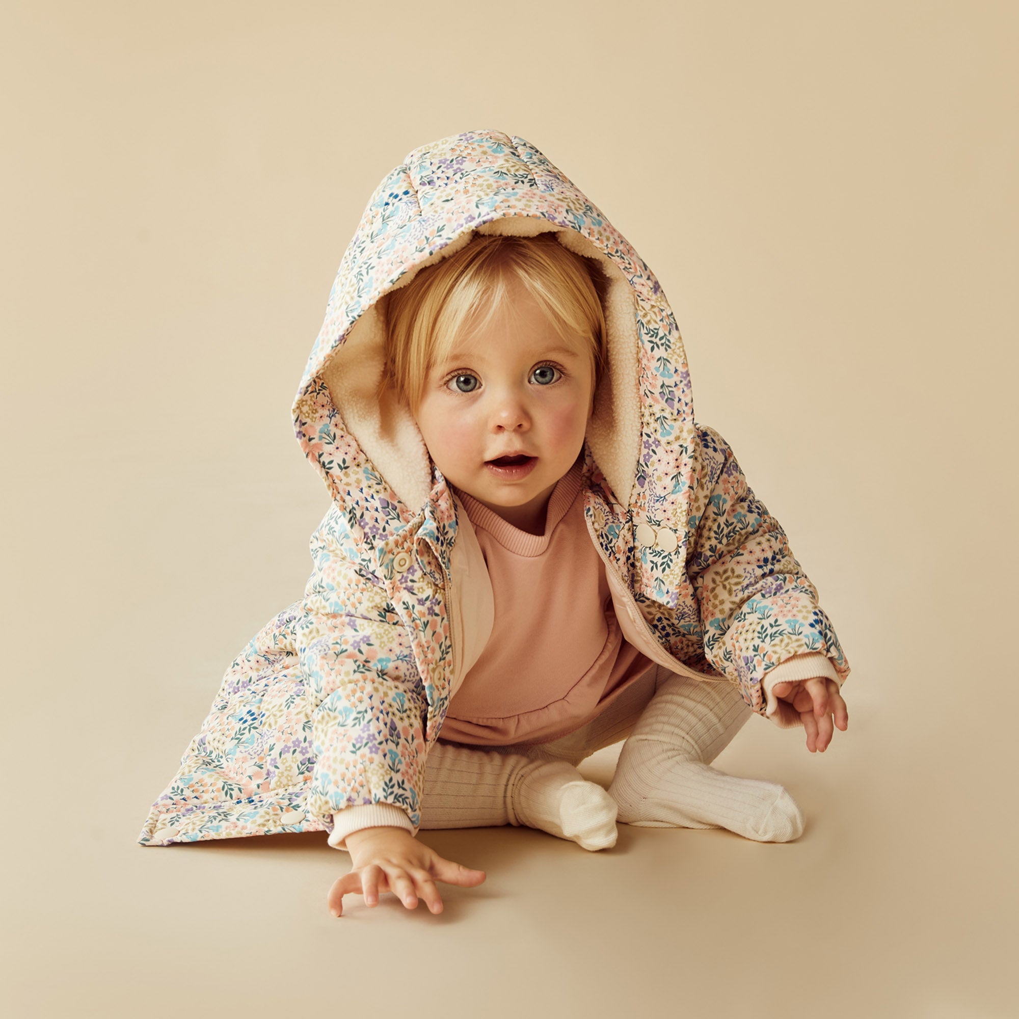 Wilson & Frenchy - Tiny Bloom Puffer Jacket