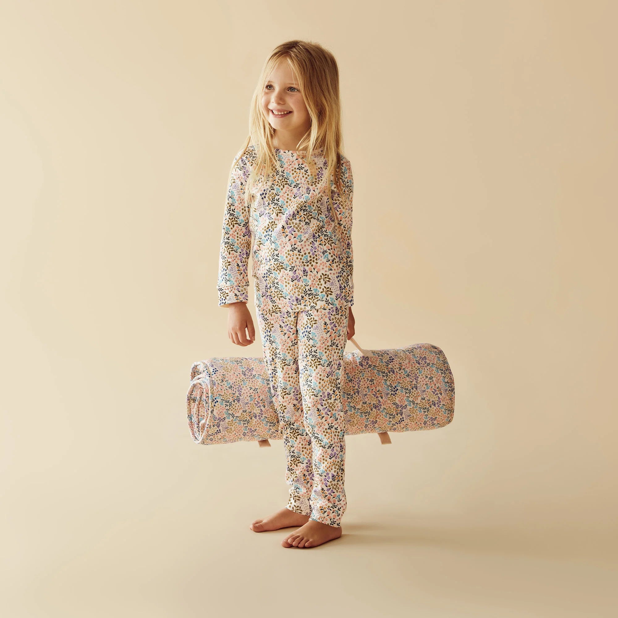 Wilson & Frenchy - Tiny Bloom Organic Long Sleeved Pyjamas