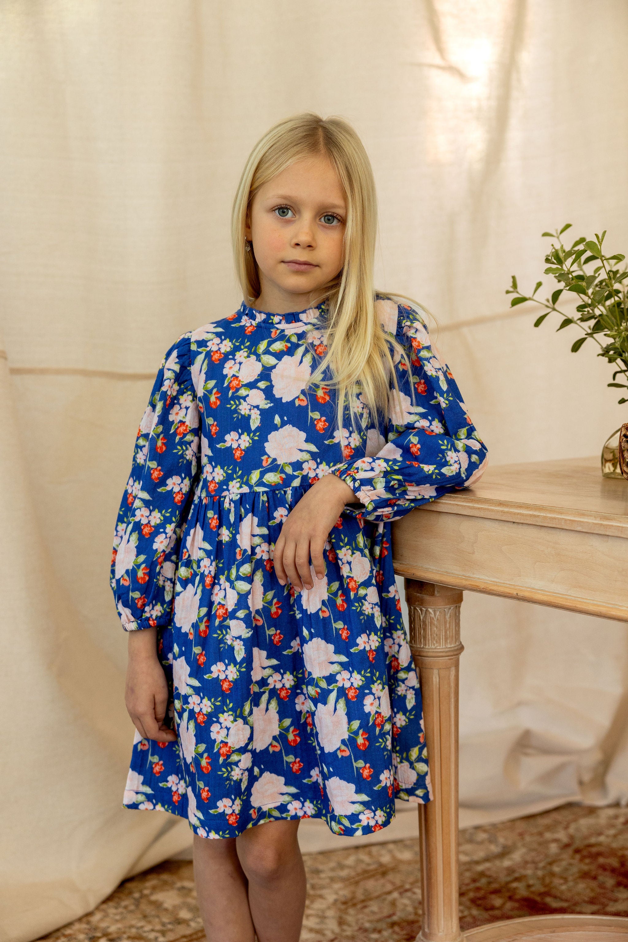 Alex & Ant - Sissy Dress - Fabulous Blooms Blue