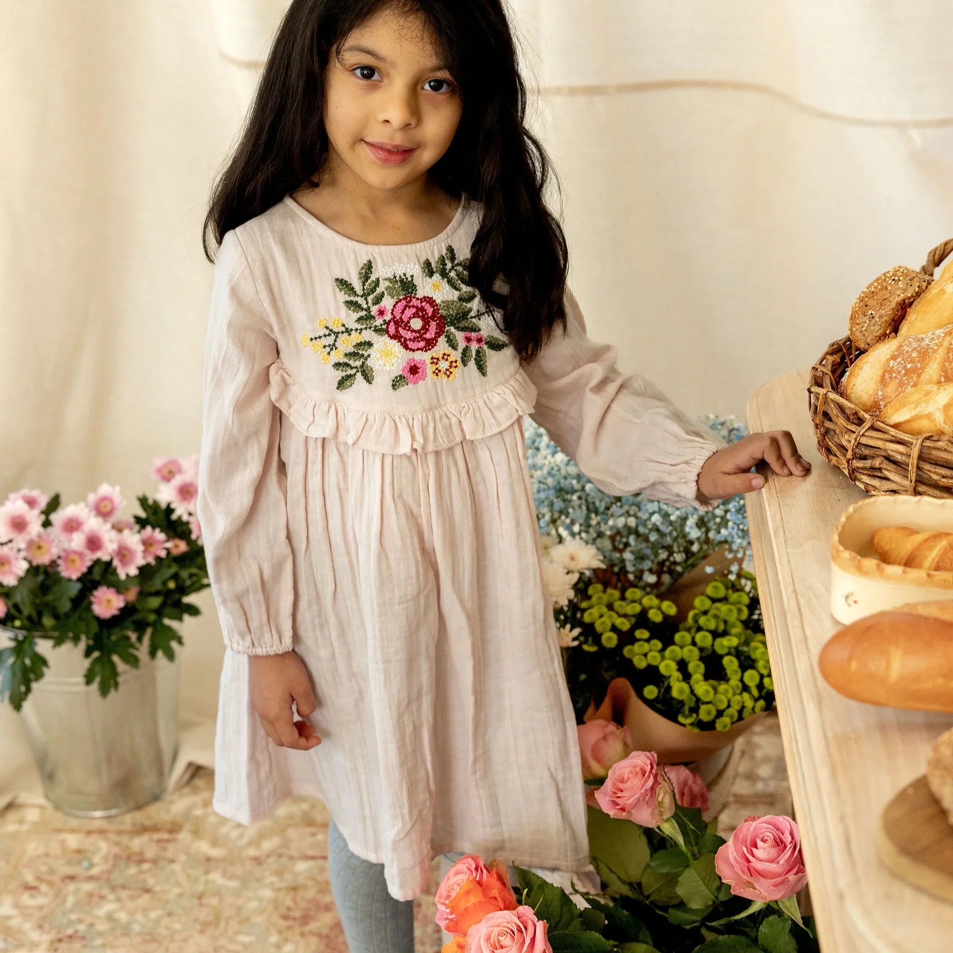 Alex & Ant - Betty Dress - Blush Pink