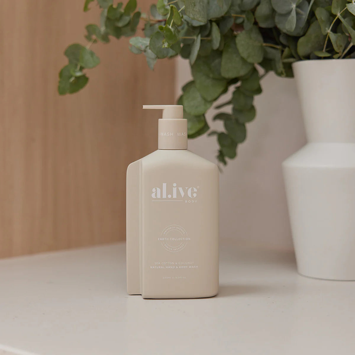 Al.ive - Natural Hand & Body Wash - Sea Cotton & Coconut
