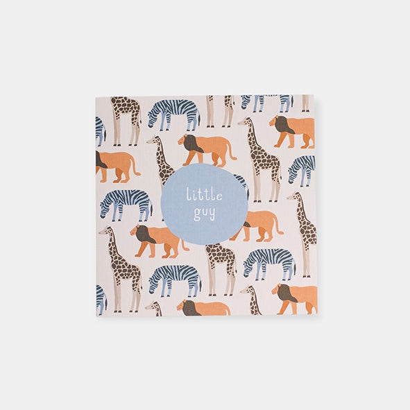 Two Little Ducklings - Greeting Card - Baby - Animal Safari