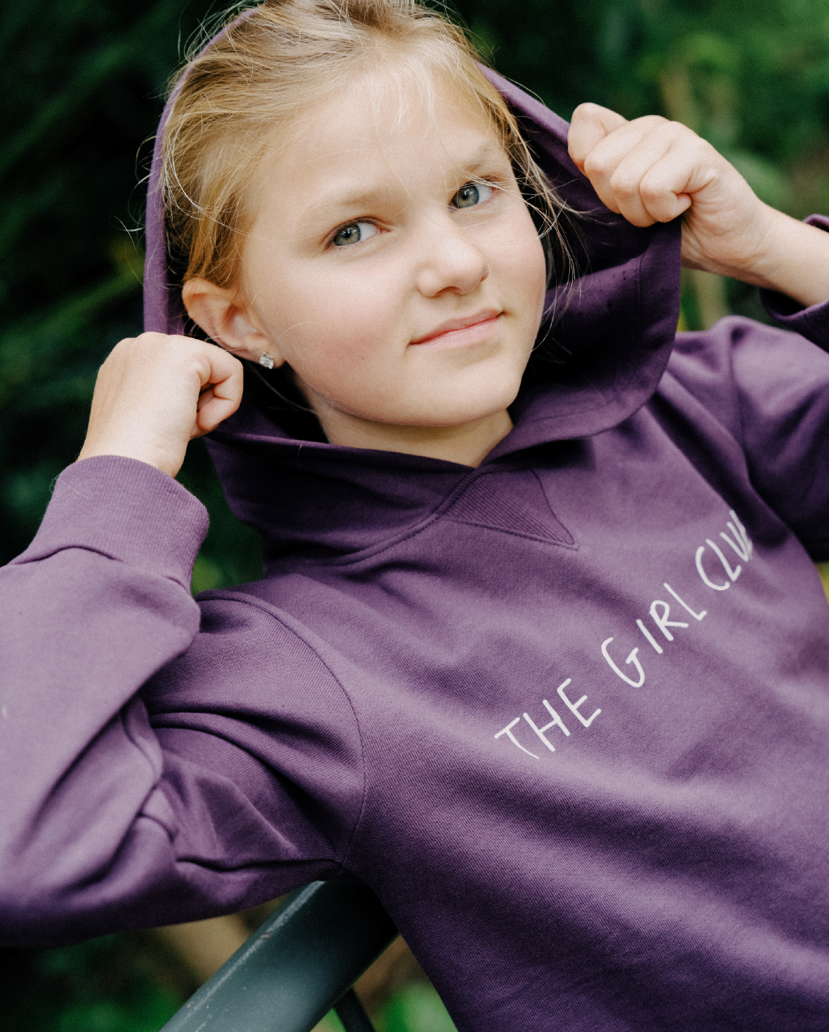 The Girl Club - Aubergine X Front Hood
