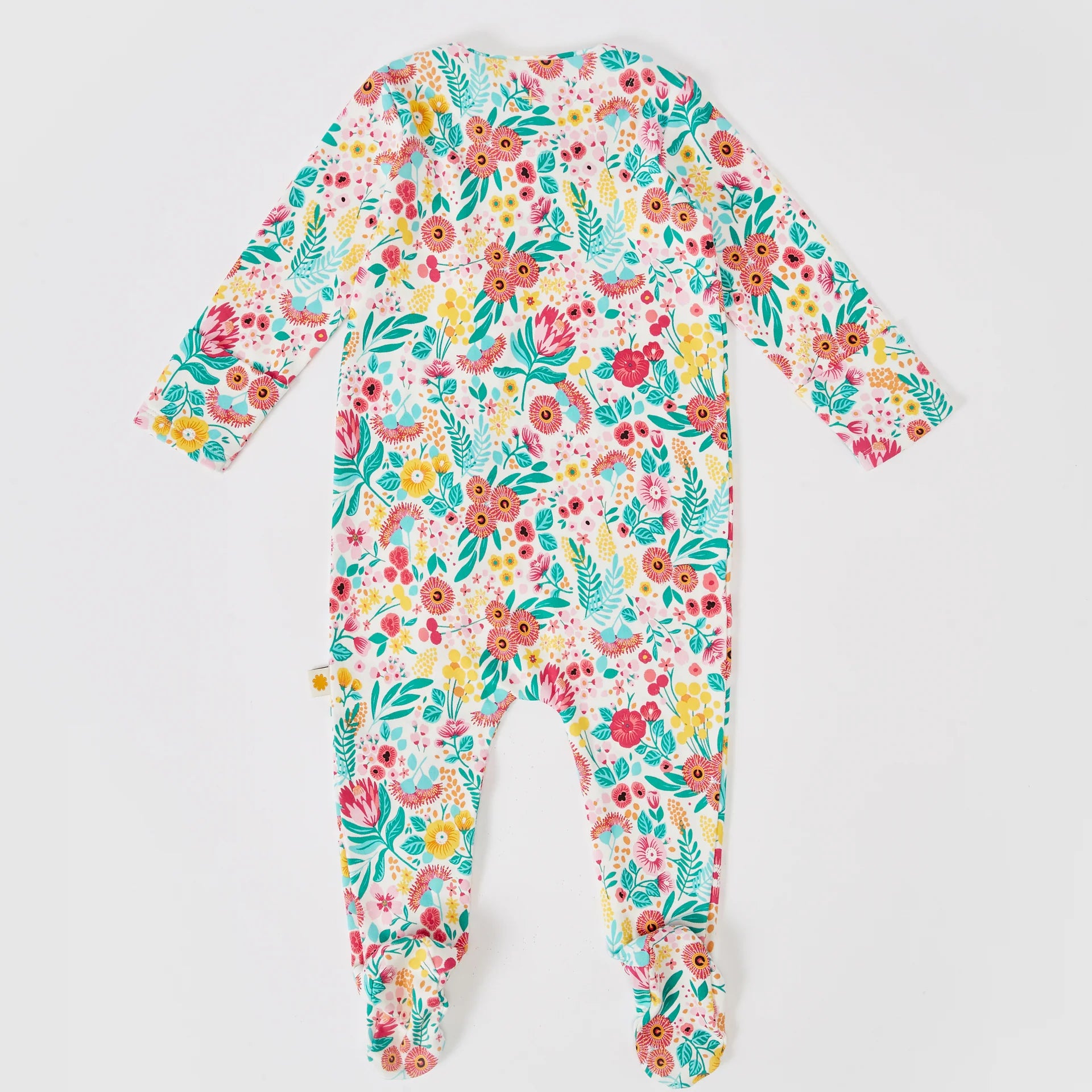Goldie & Ace - Native Botanical Footer Romper