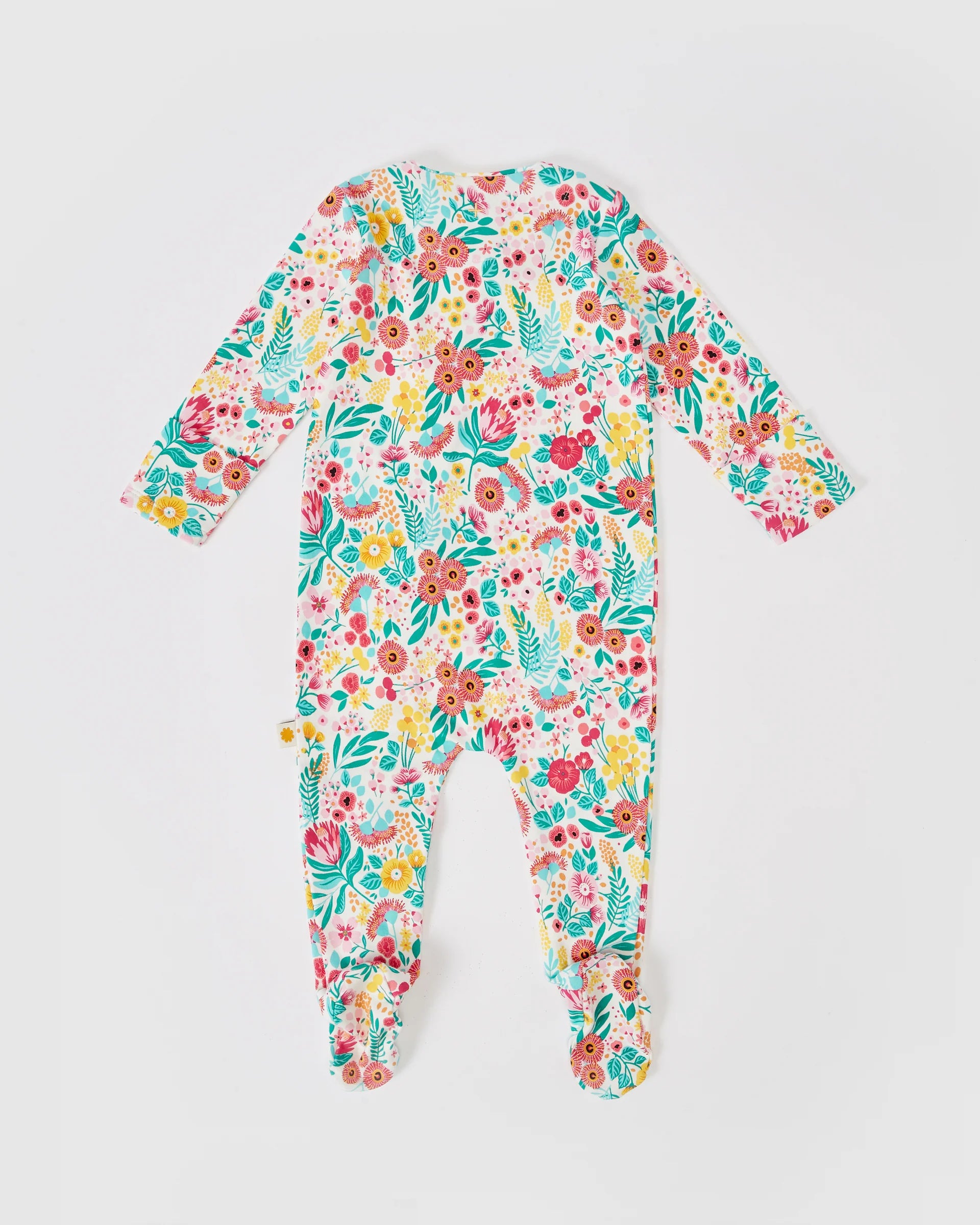 Goldie & Ace - Native Botanical Footer Romper
