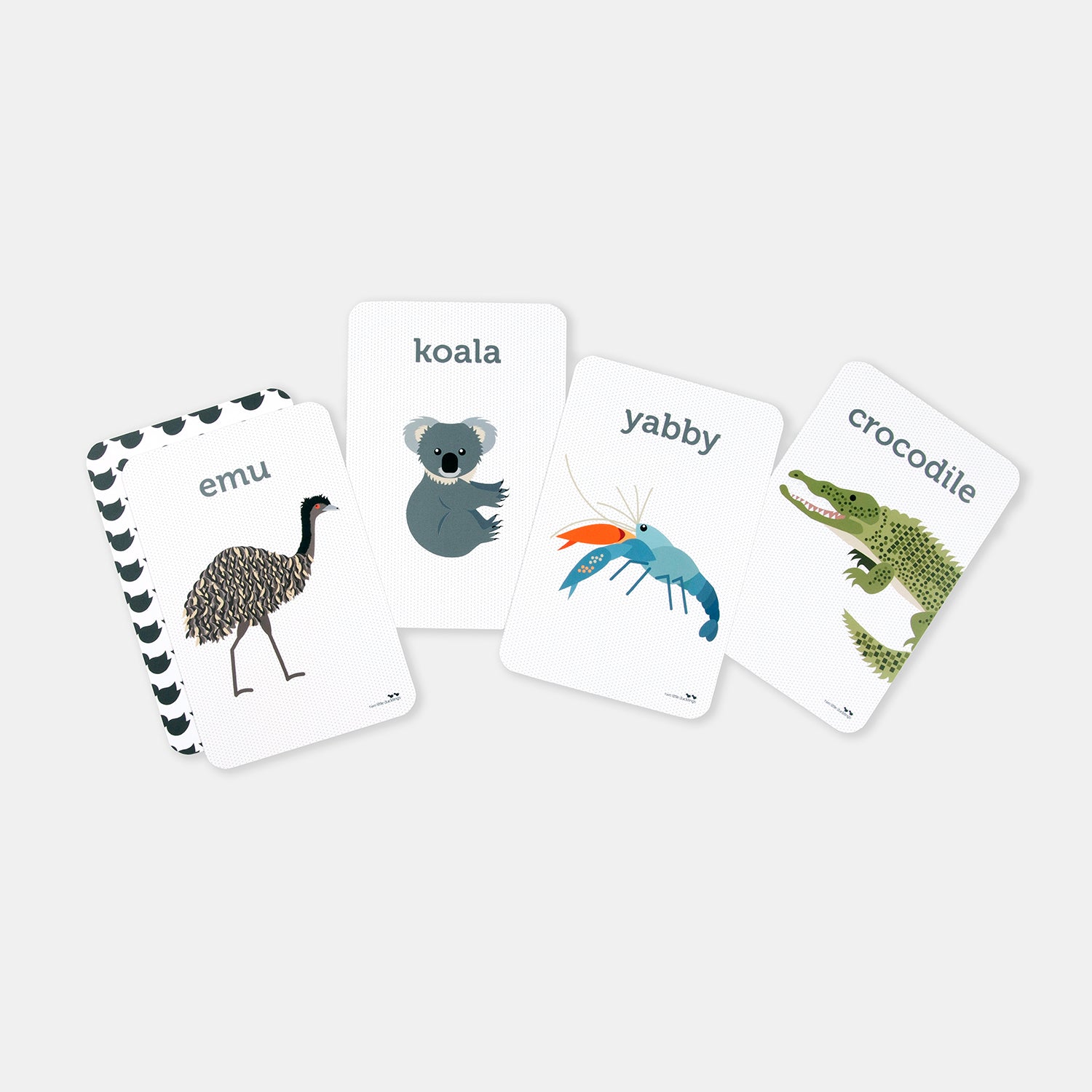 Two Little Ducklings  - Flash Cards - Aussie Animals