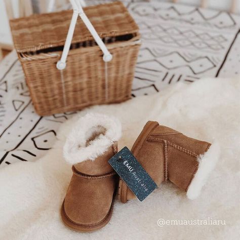 Emu - Toodle - Delux Wool Boot -  Chestnut