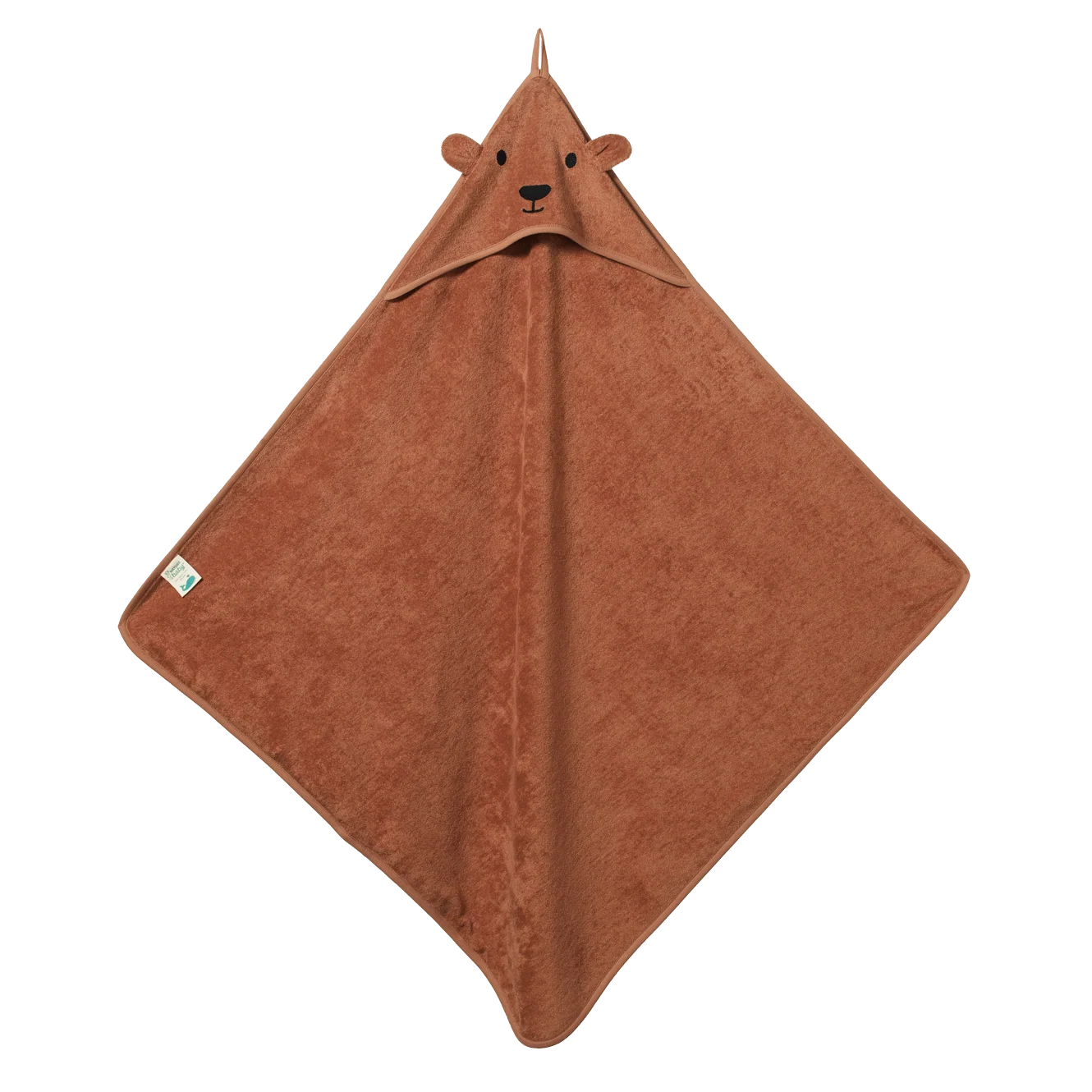 Nature Baby - Bear Hooded Towel - Hazelnut