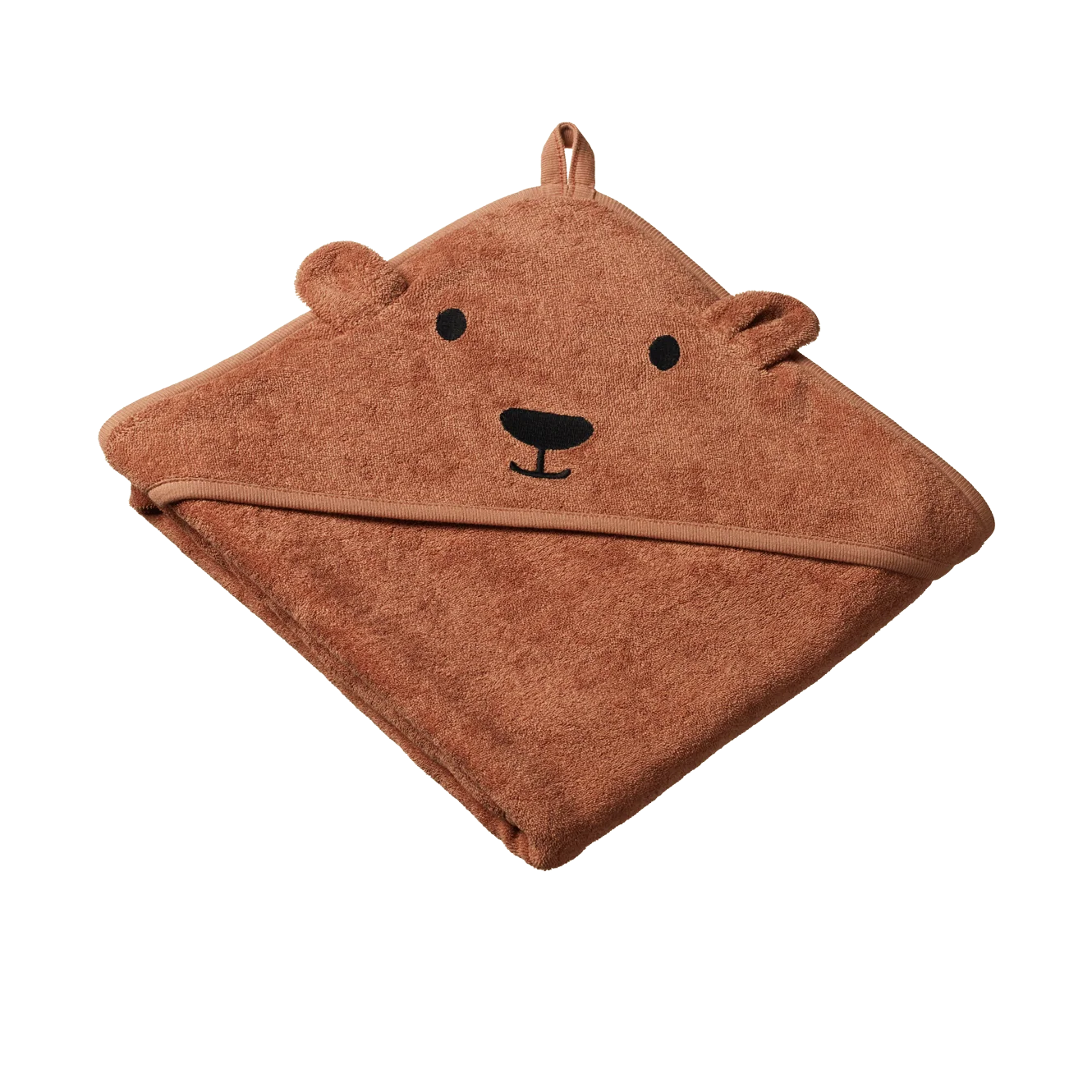 Nature Baby - Bear Hooded Towel - Hazelnut