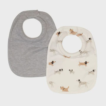 All 4 Ella - Roll Neck bibs 2pk - Dogs