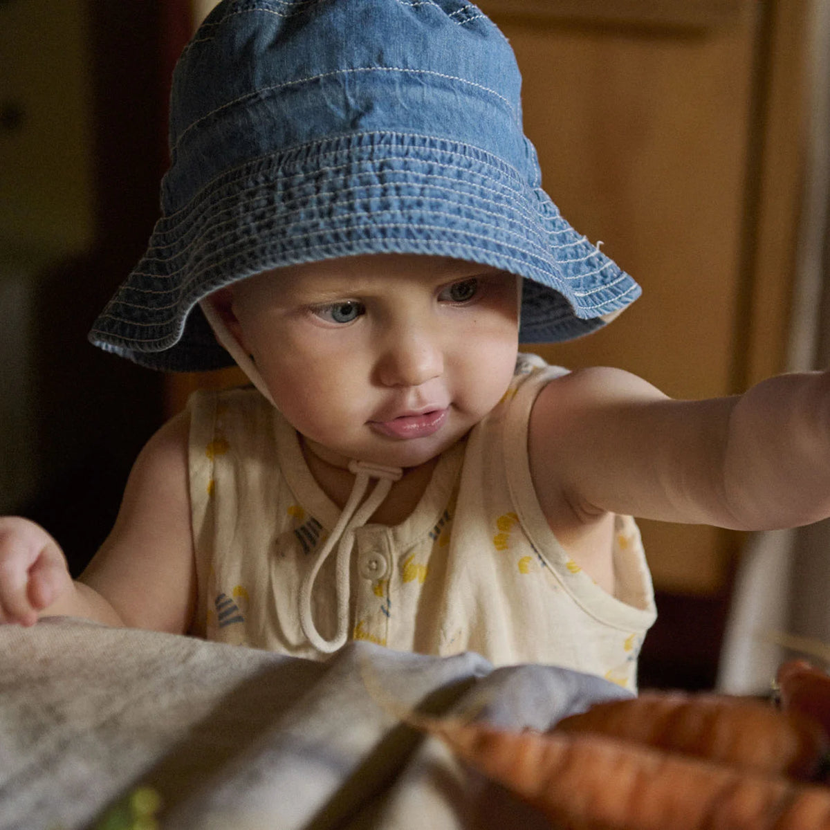 Nature Baby - Bucket Hat Chambray - Sky
