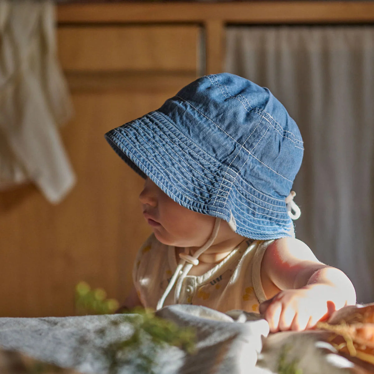 Nature Baby - Bucket Hat Chambray - Sky