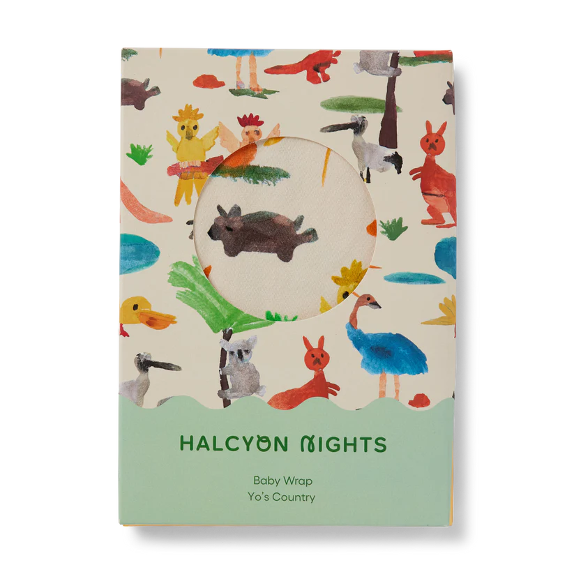 Halcyon Nights - Yo's Country Baby Wrap (Swaddle)