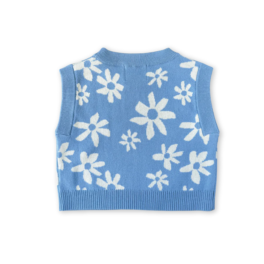 Grown Clothing - Organic Wild Flower Knit Vest