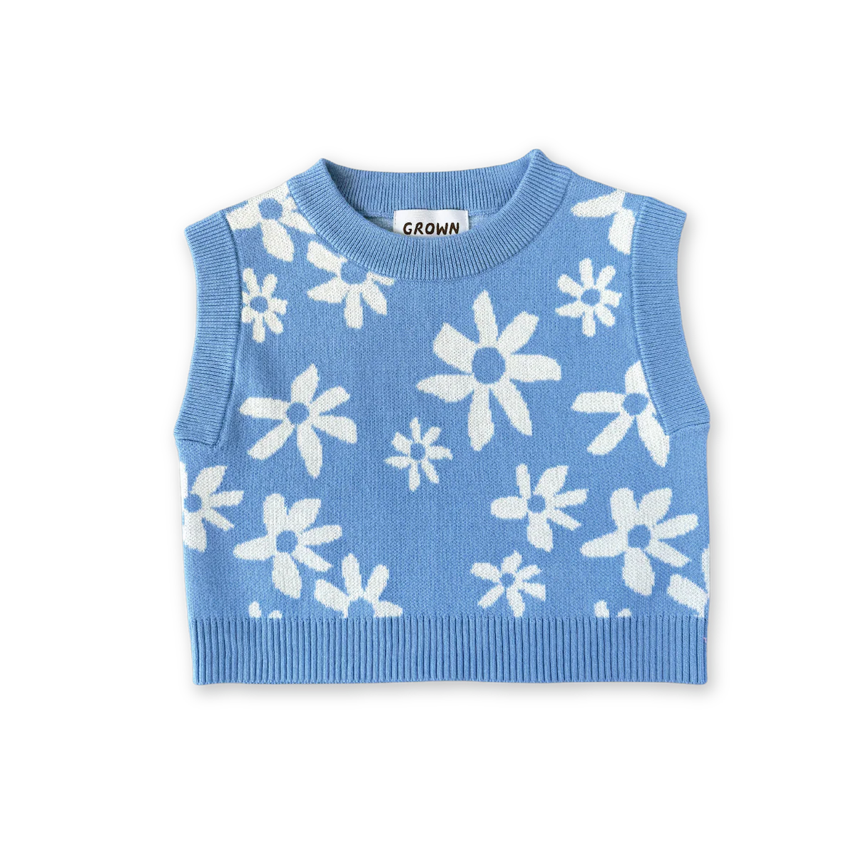 Grown Clothing - Organic Wild Flower Knit Vest