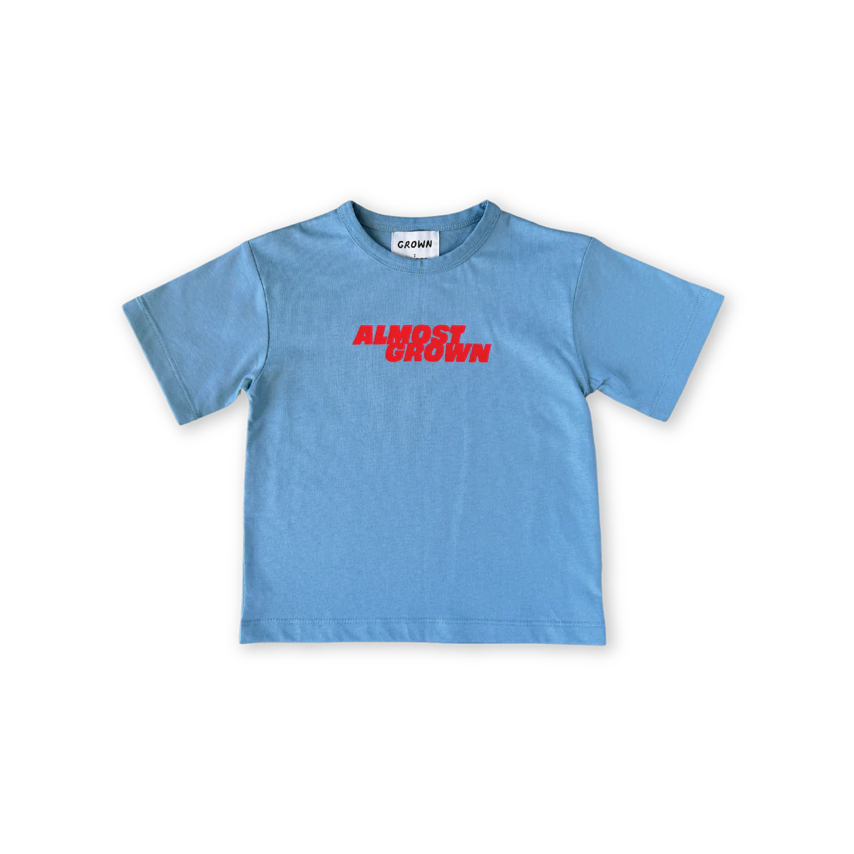 Grown Clothing - Organic Almost Grown Tee - Duck Egg