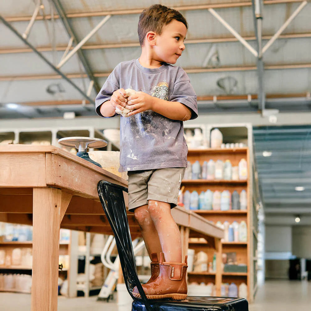 Merry People - Bobbi Kids Gumboot - Rust