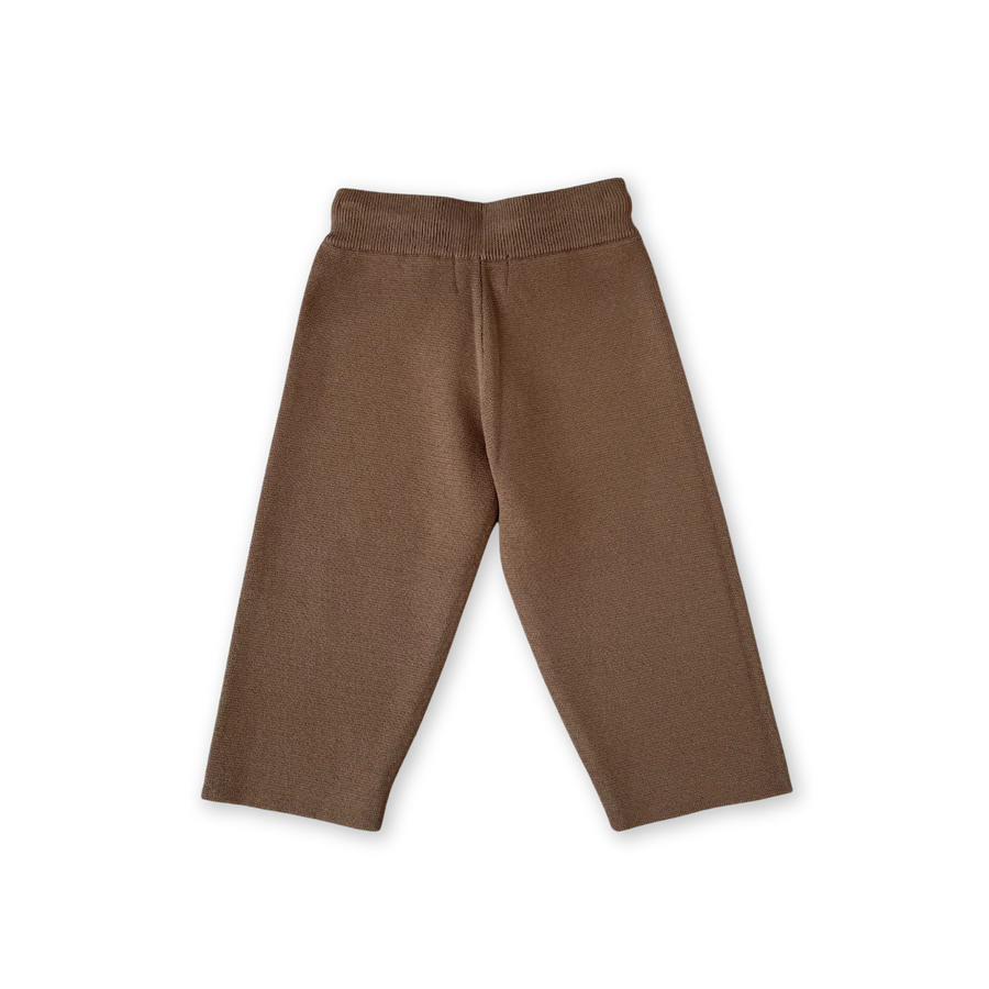 Grown Clothing - Organic Tape Milano Knit Pant - Espresso
