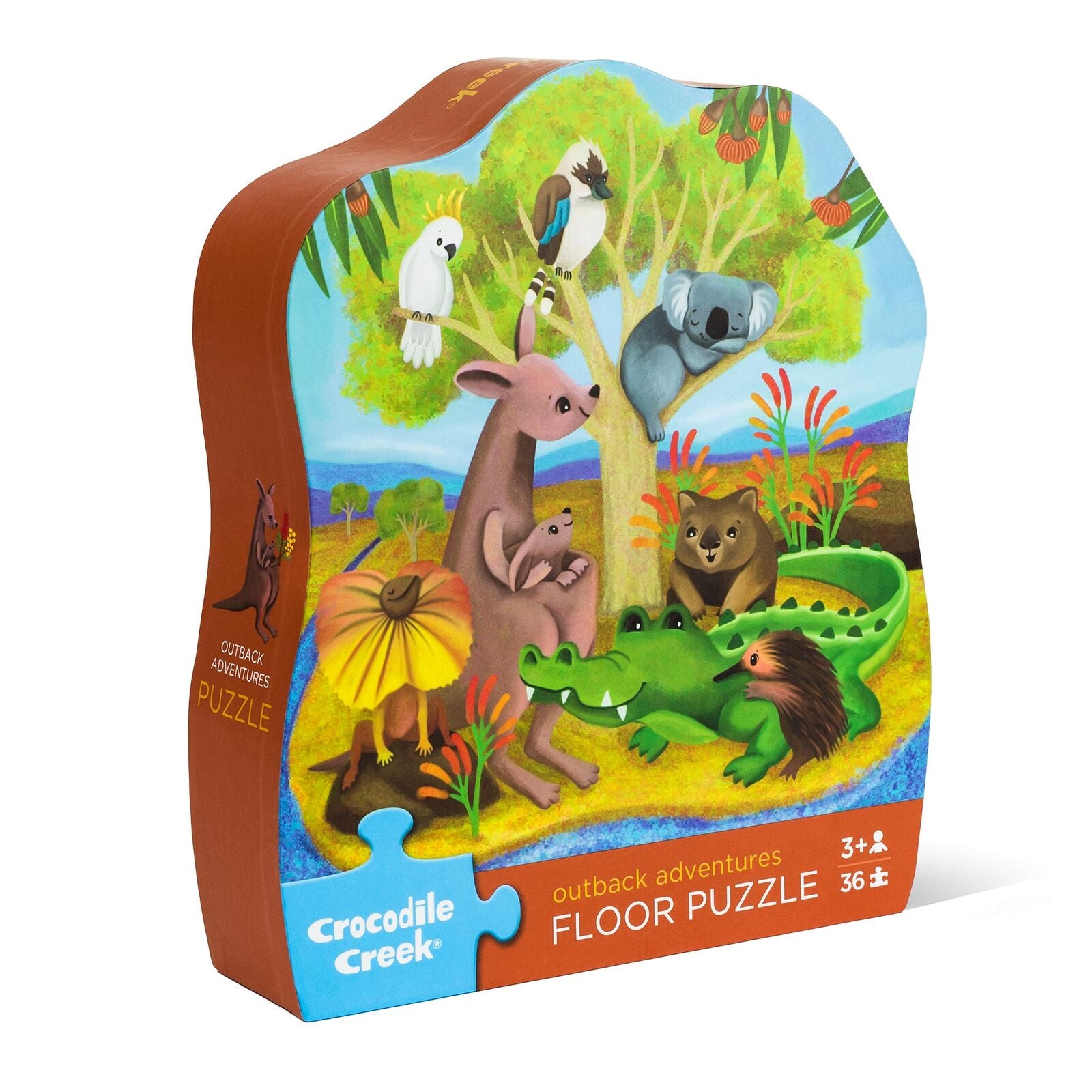 Crocodile Creek - 36Pc Floor Puzzle - Outback Adventures
