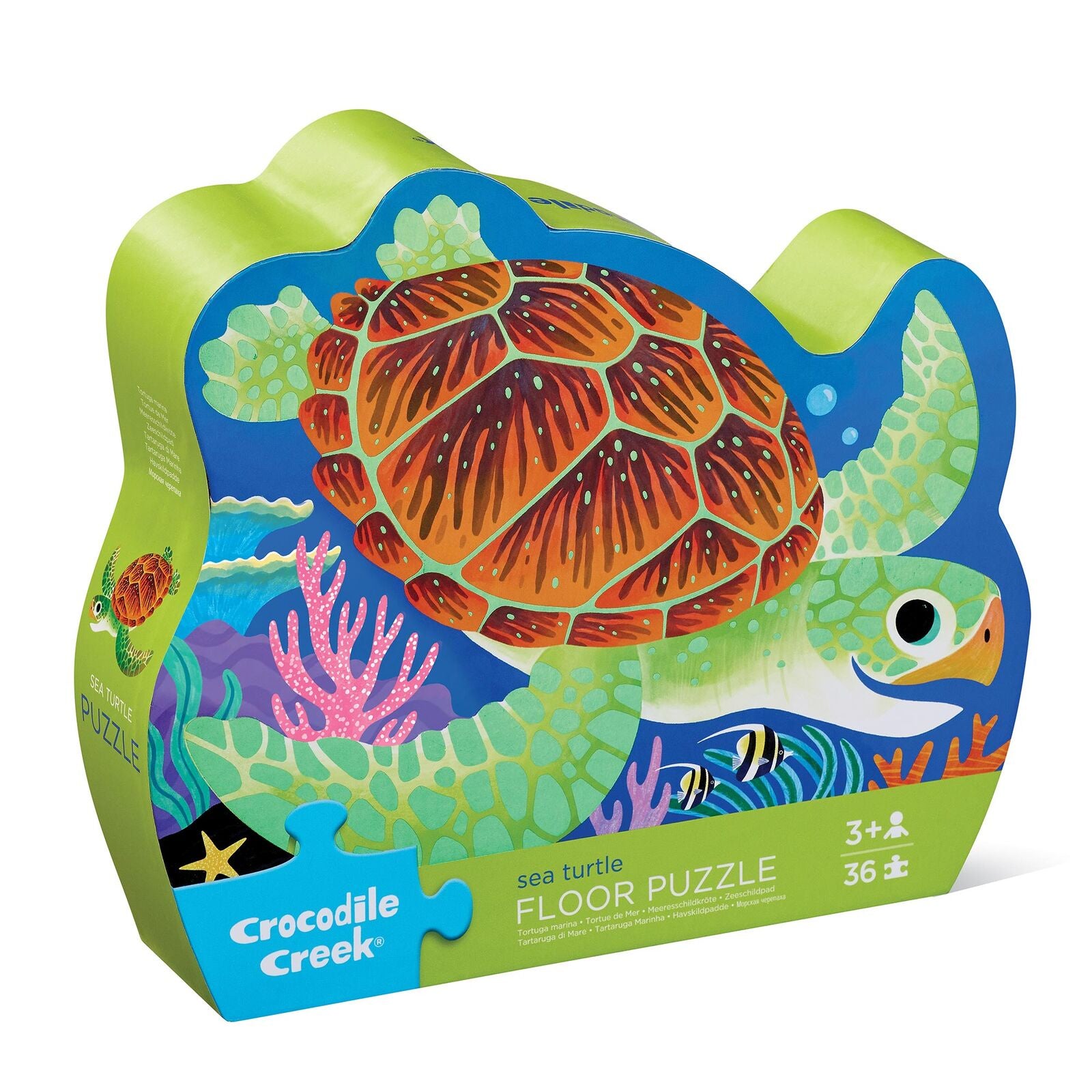 Crocodile Creek - 36Pc Floor Puzzle - Sea Turtle