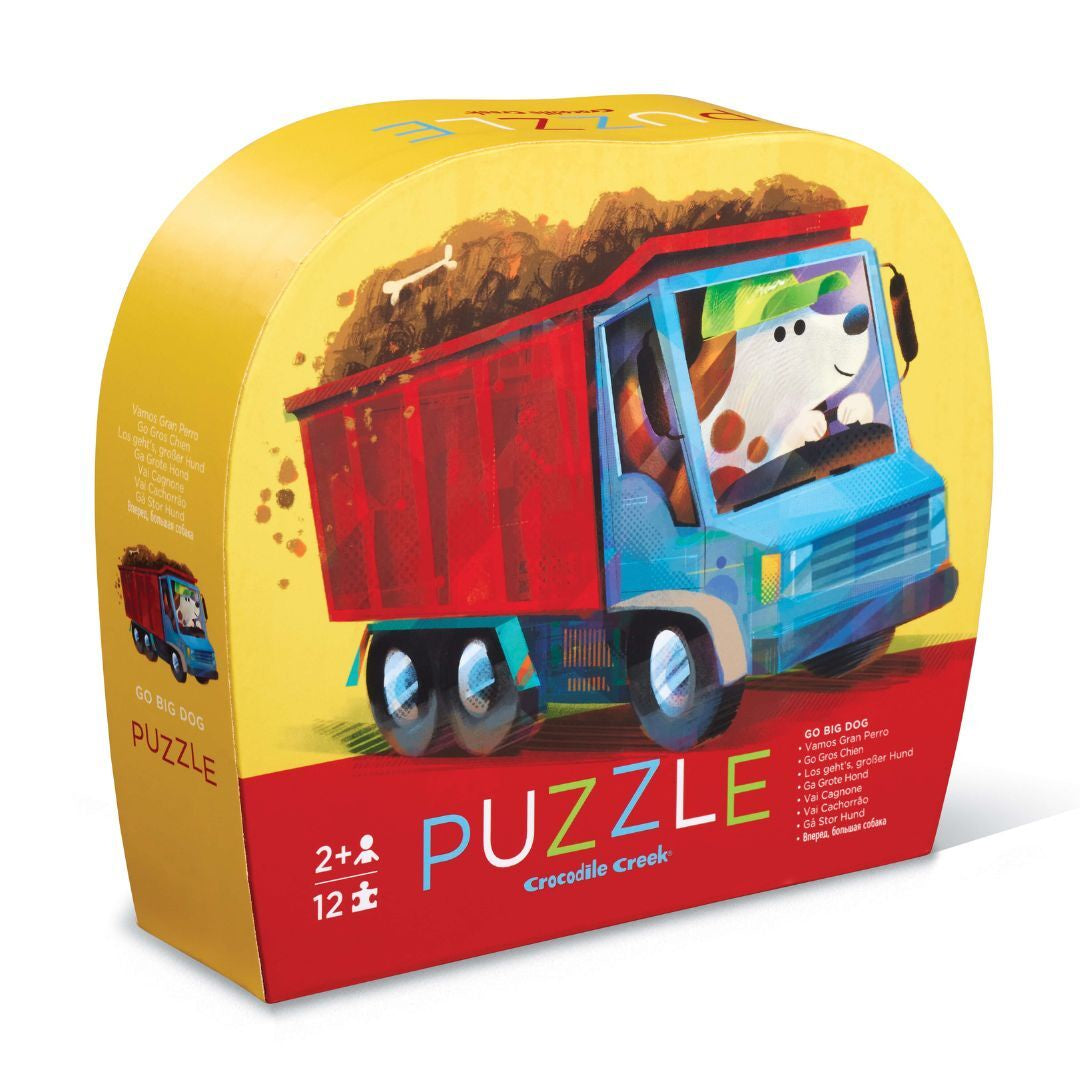 Crocodile Creek - 12 Pc Mini Puzzle - Go Big Dog
