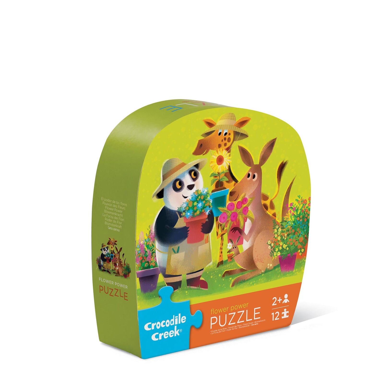 Crocodile Creek - 12 Pc Mini Puzzle - Flower Power