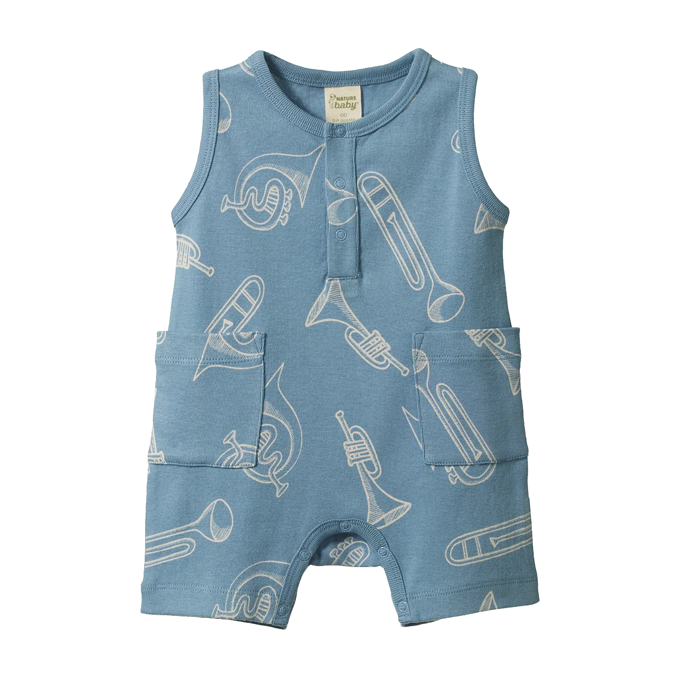 Nature Baby - Camper Suit - Jazz Print
