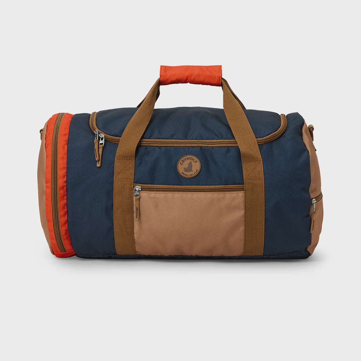 Crywolf - Packable Duffle - Ash Colourblock