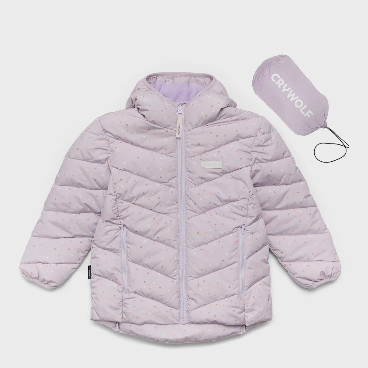 Crywolf Eco-Puffer - Heather Dots