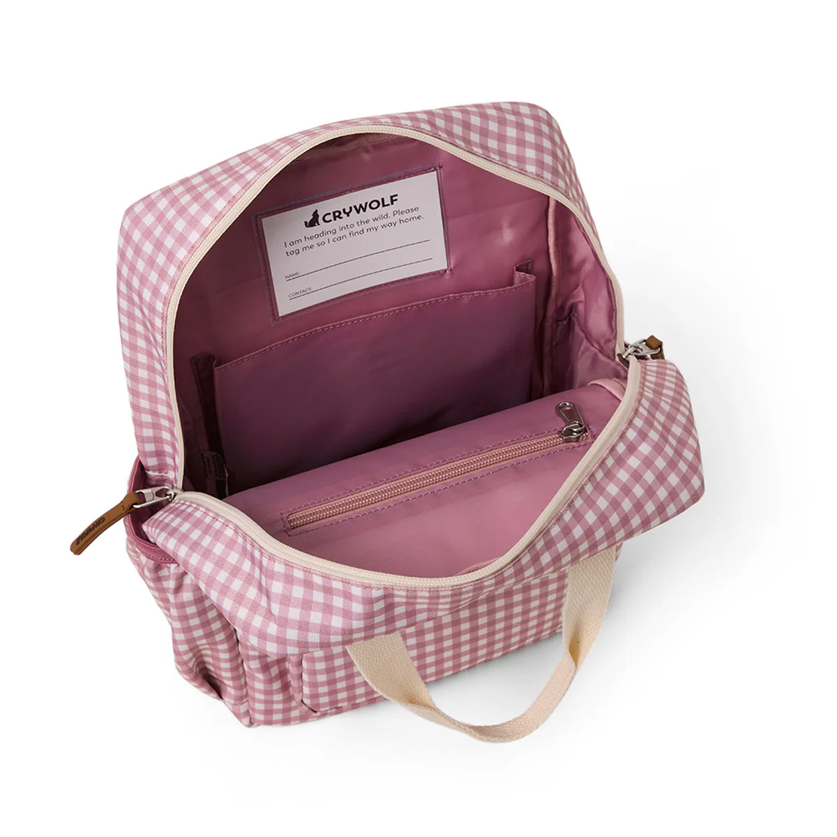 Crywolf - MINI BACKPACK - Gingham