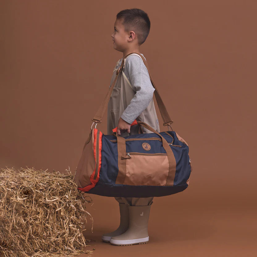 Crywolf - Packable Duffle - Ash Colourblock