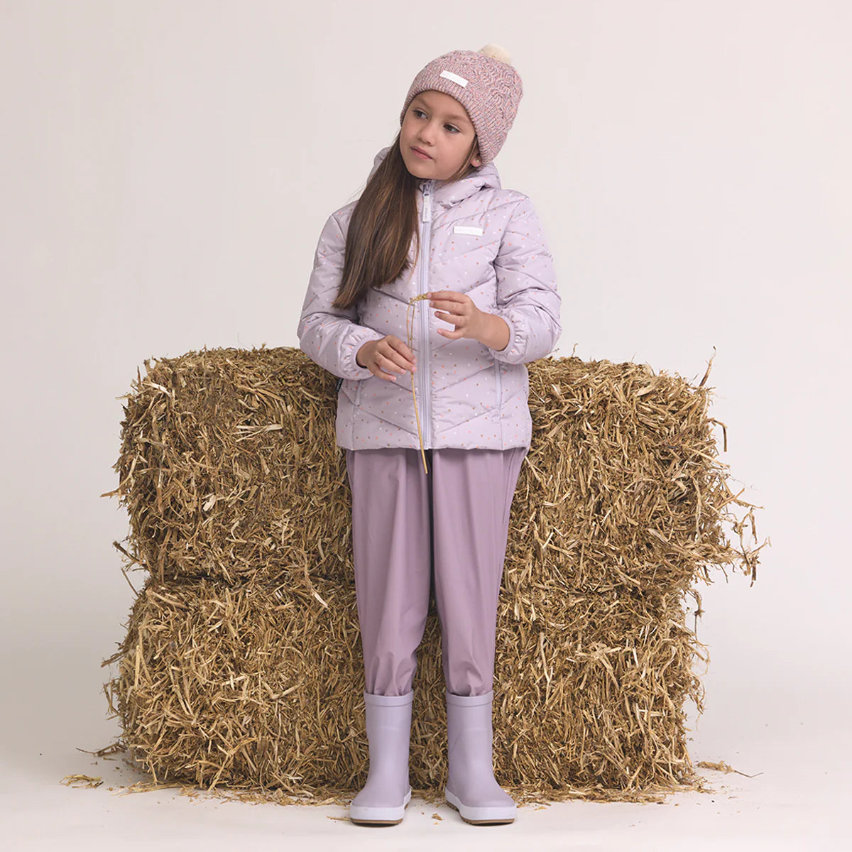 Crywolf - Pom Pom Beanie - Heather Speckle