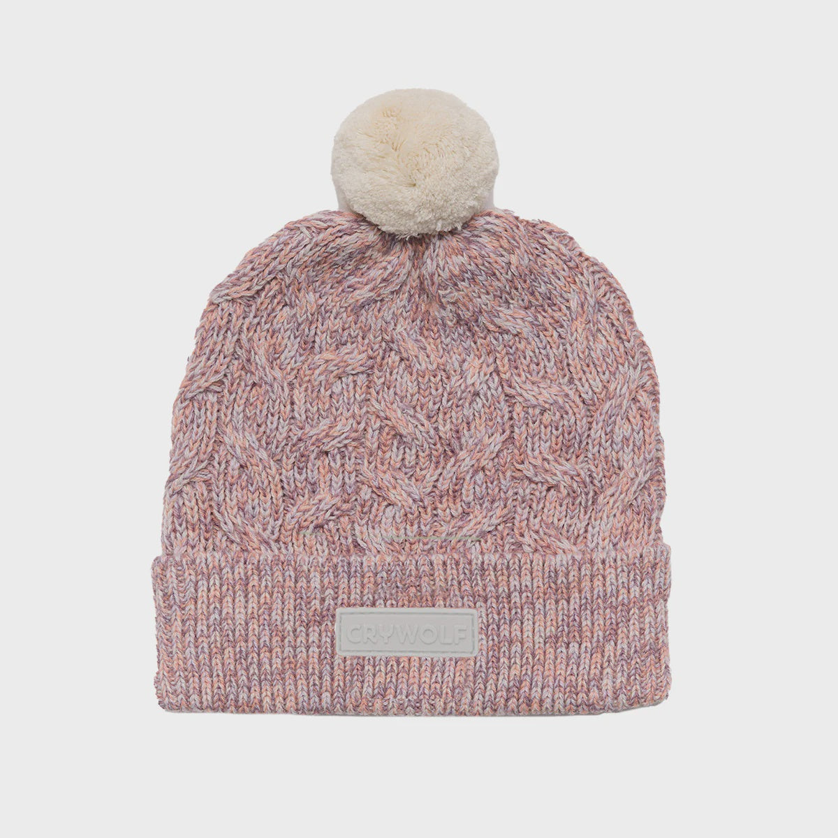 Crywolf - Pom Pom Beanie - Heather Speckle