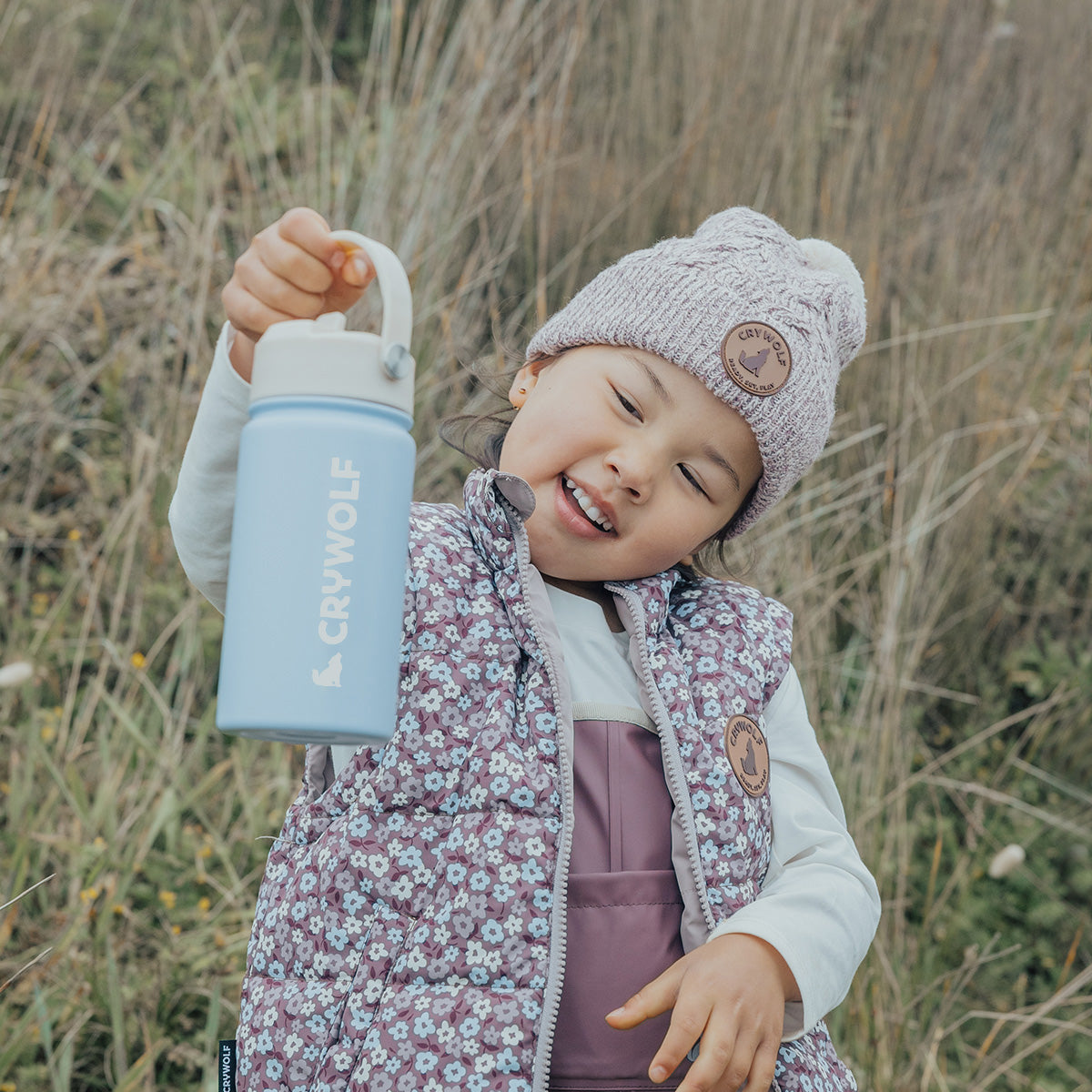 Crywolf - Drink Bottle - Periwinkle