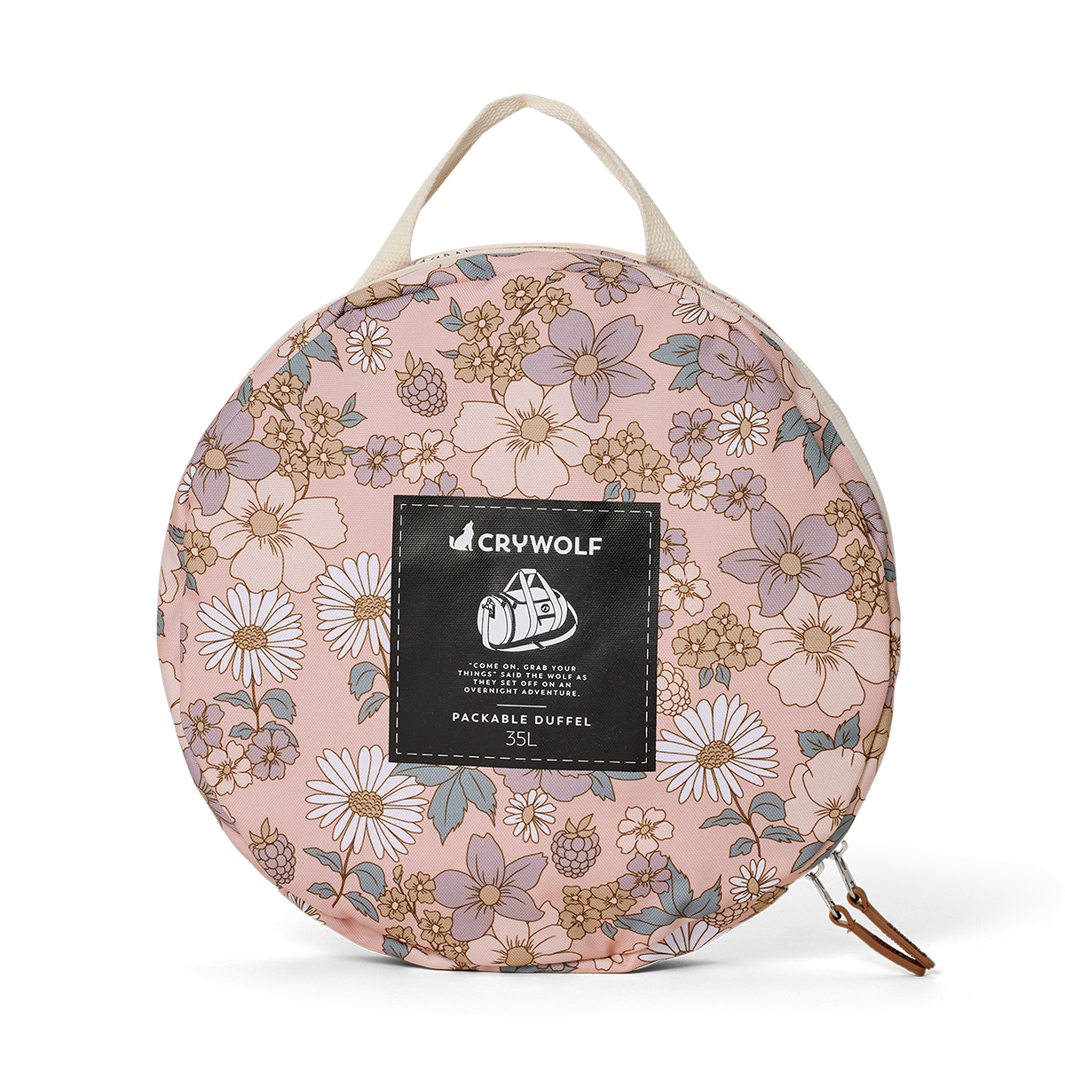 Crywolf - Packable Duffle - Daisy Floral