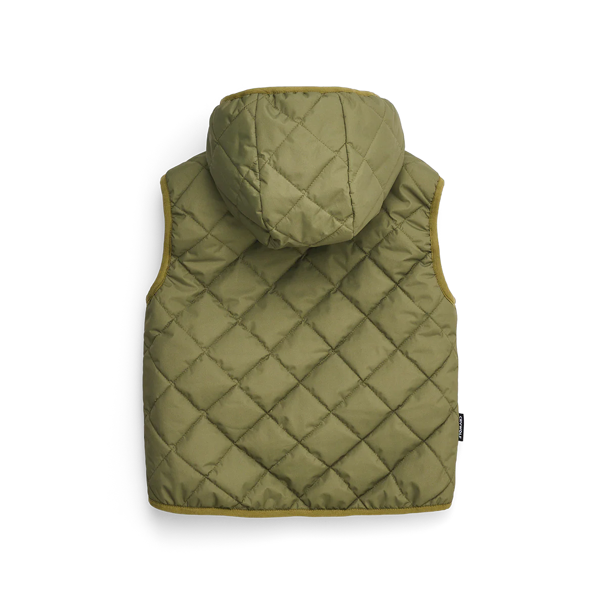 Crywolf - Reversible Yeti Vest - Fern & Black