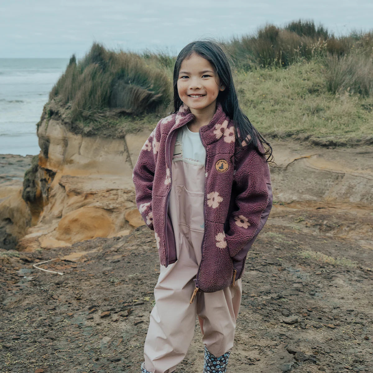 Crywolf - Yeti Jacket - Mauve Floral